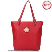 michael kors logo monogram groot rood bakken Tasje Te Koop syl4p164